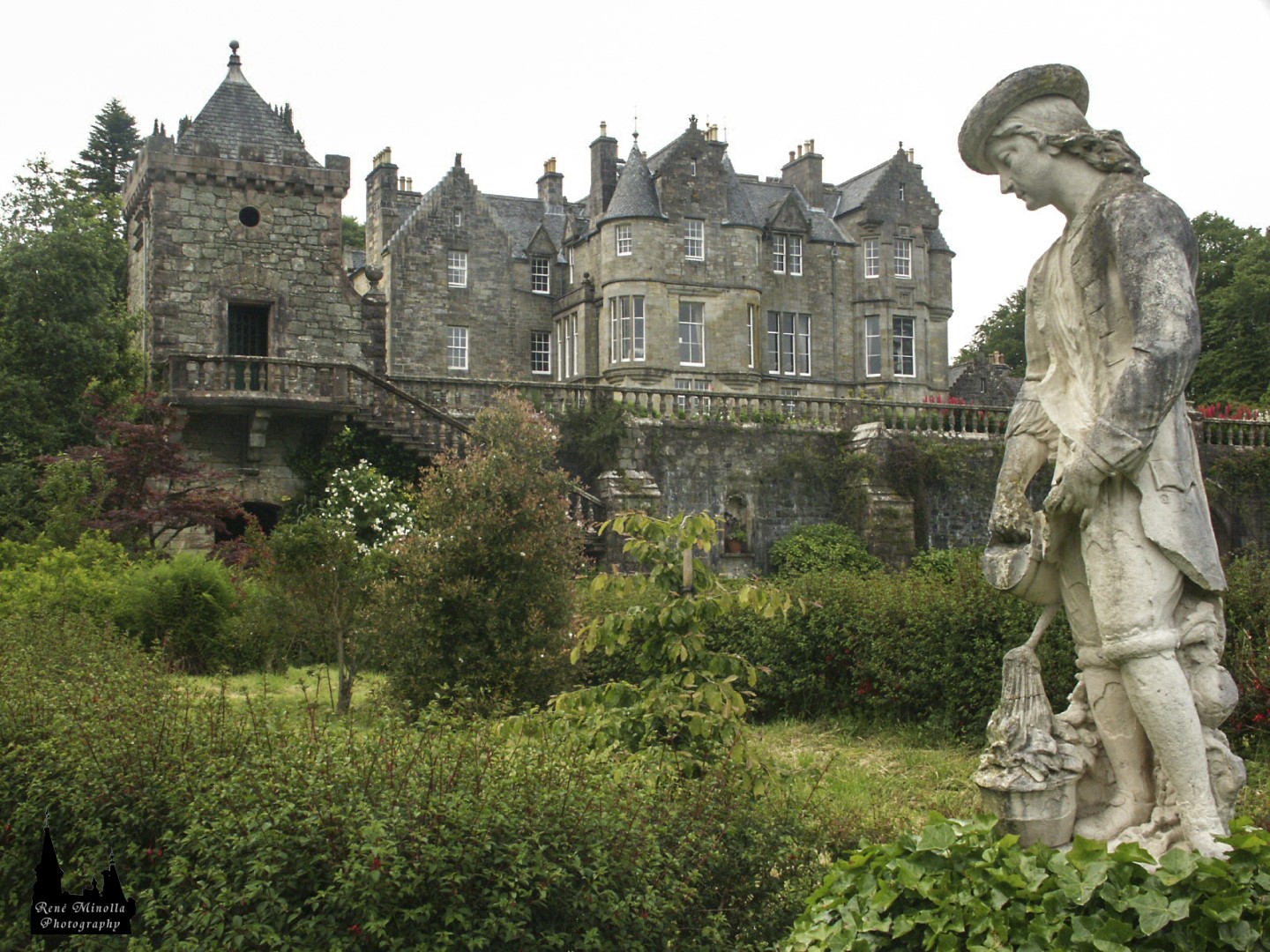 Torosay Castle, Craignure, Isle of Mull, Schottland
